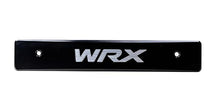 Load image into Gallery viewer, TXSWS08-LPD-BLK-WRX-Turbo XS 08-14 Subaru WRX/STi Billet Aluminum License Plate Delete Black Machined WRX Logo-License Plate Relocation-Turbo XS