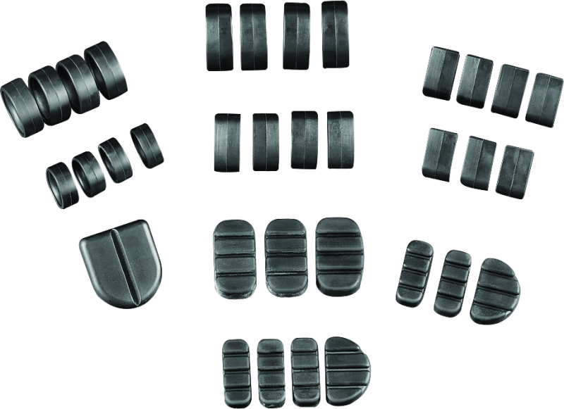 KUR8010-Kuryakyn ISO Large Peg Replacement Rubbers (8 Pcs)-Footpegs-Kuryakyn