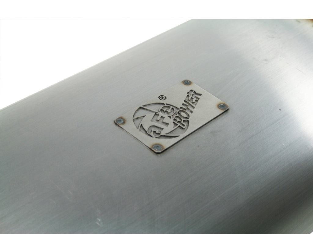 aFe aFe MACHForce XP Exhaust Cat-Back 2.5/3in SS-409 w/ Polished Tip 04-12 Nissan Titan V8 5.6L