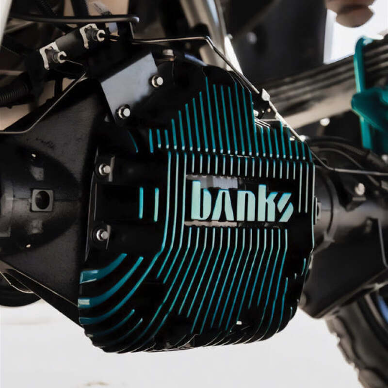 GBE19287-Banks 14 Bolt Rear Natural Differential Cover 2019+ Ram, 2020+ Chevy/GMC-Diff Covers-Banks Power