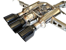 Load image into Gallery viewer, INVHS22CTRFGM3SBL-Invidia 22+ HONDA CIVIC TYPE-R FL5 R400 SINGLE LAYER BLACK TIP CAT-BACK (NON POLISH PIPE)-Catback-Invidia