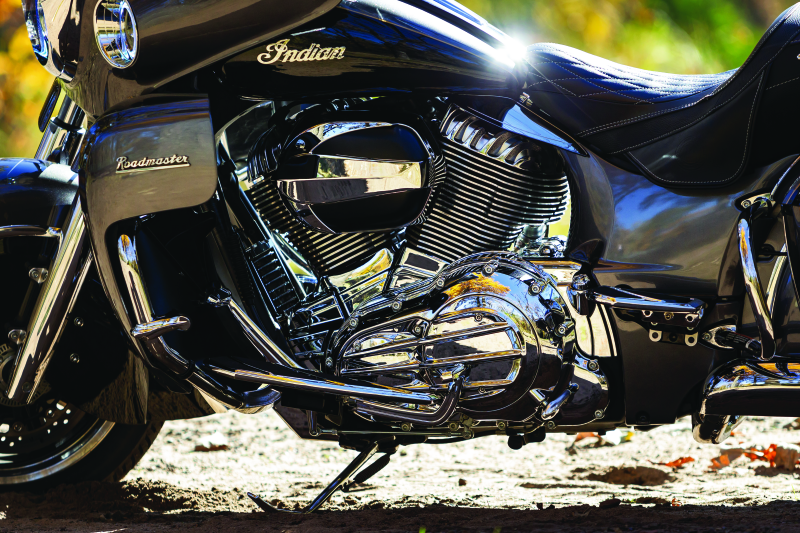 KUR5737-Kuryakyn Cylinder Base Cover Indian Models Chrome-Engine Covers-Kuryakyn