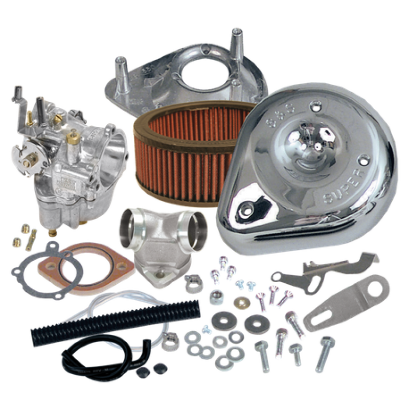 S&S Cycle 04-06 Sportster Models Super E Carburetor Kit-Carburetors-S&S Cycle