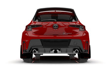 Load image into Gallery viewer, RALMF89-UR-BLK-NB-Rally Armor 23-24 Toyota GR Corolla Black Mud Flap w/ Light Blue Logo-Mud Flaps-Rally Armor