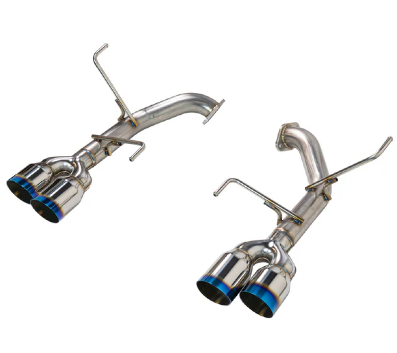 REMRO-TTVB-S-Remark 2022+ Subaru WRX (VB) 3.5in Axleback Exhaust w/ Burnt Stainless Single Wall Tip-Axle Back-Remark