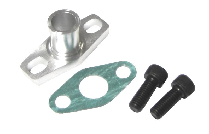 ISRIS-GTDRN-ISR Performance GT Oil Drain Flange Integrated 5/8 Male Neck (fits GT15-GT35 BB Turbos)-Drain Plugs-ISR Performance