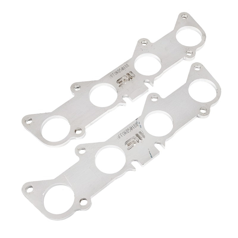 SSWHFFORD5.0188-Stainless Works Ford 5.2L/5.0L Coyote Round Port Header 304SS Exhaust Flanges 1-7/8in Primaries-Flanges-Stainless Works
