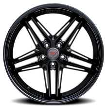 Load image into Gallery viewer, Ferrada CM1 MB 20x11.5 +28 5x115mm 71.6mm Matte Black Gloss Black Lip - Ferrada Wheels CM1201155115MB28