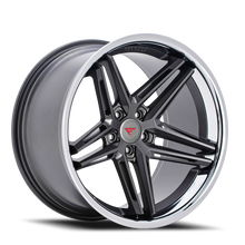 Load image into Gallery viewer, Ferrada CM1 MG 20x9 +25 5x114mm 73.1mm Matte Graphite Chrome Lip - Ferrada Wheels CM12095114MGC25