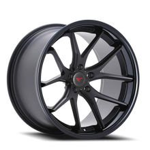 Load image into Gallery viewer, Ferrada FR2 MB 19x10.5 +45 5x112mm 66.56mm Matte Black Gloss Black Lip - Ferrada Wheels FR2191055112MB45
