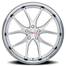 Load image into Gallery viewer, Ferrada FR2 MS 22x11 +20 5x112mm 66.56mm Machined Silver Chrome Lip - Ferrada Wheels FR222115112MS20