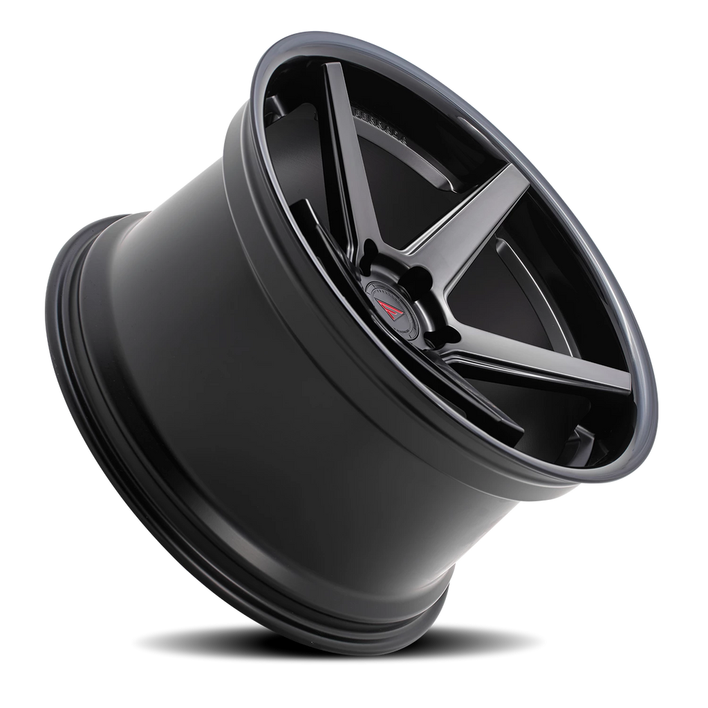 Ferrada FR3 MB 20x11.5 +30 5x120mm 74.1mm Matte Black Gloss Black Lip - Ferrada Wheels FR3201155120MB30