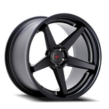 Ferrada FR3 MB 22x10.5 +42 5x114mm 73.1mm Matte Black Gloss Black Lip