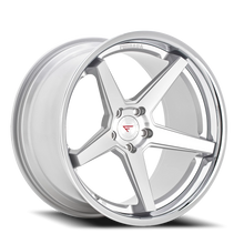 Load image into Gallery viewer, Ferrada FR3 MS 22x10.5 +42 5x114mm 73.1mm Machined Silver Chrome Lip - Ferrada Wheels FR3221055114MS42
