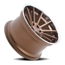 Load image into Gallery viewer, Ferrada FR4 BZ 20x10 +28 5x112mm 66.56mm Matte Bronze Gloss Black Lip - Ferrada Wheels FR420105112BZ28