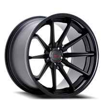 Load image into Gallery viewer, Ferrada FR4 MB 20x10.5 +38 5x114mm 73.1mm Matte Black Gloss Black Lip - Ferrada Wheels FR4201055114MB38