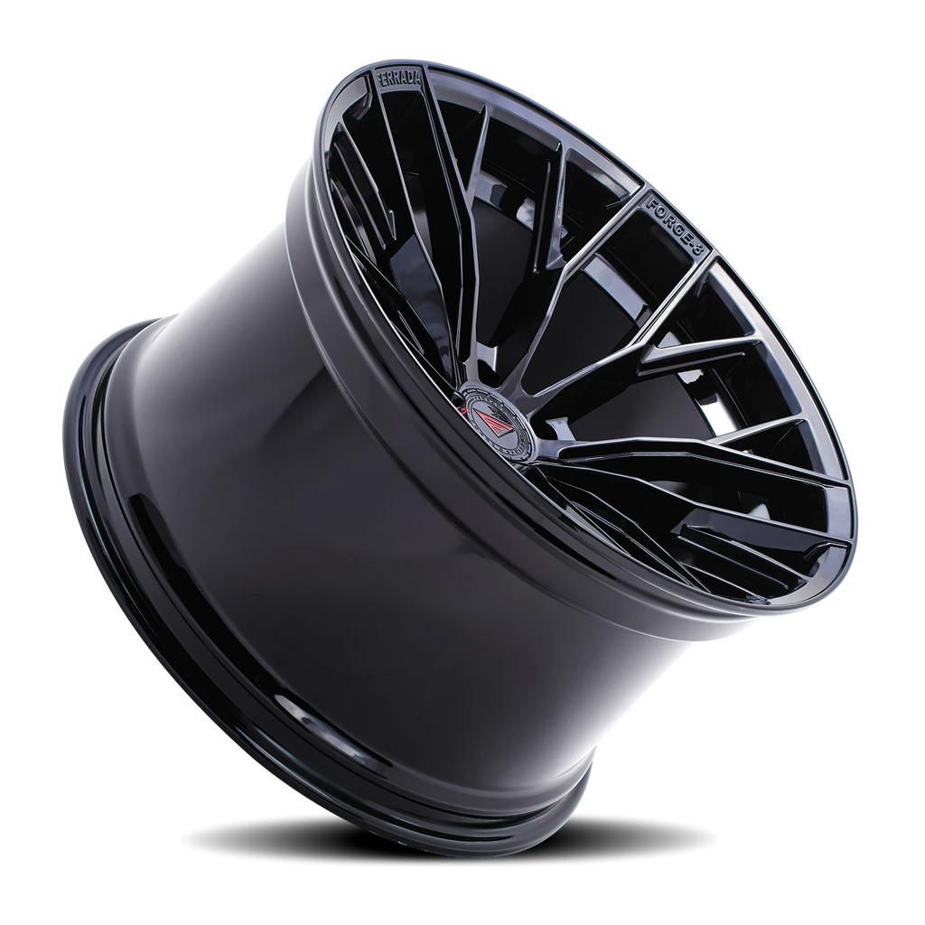 Ferrada FR9 OB 20x11 +33 5x120mm 74.1mm Obsidian Black - Ferrada Wheels FR920115120OB33