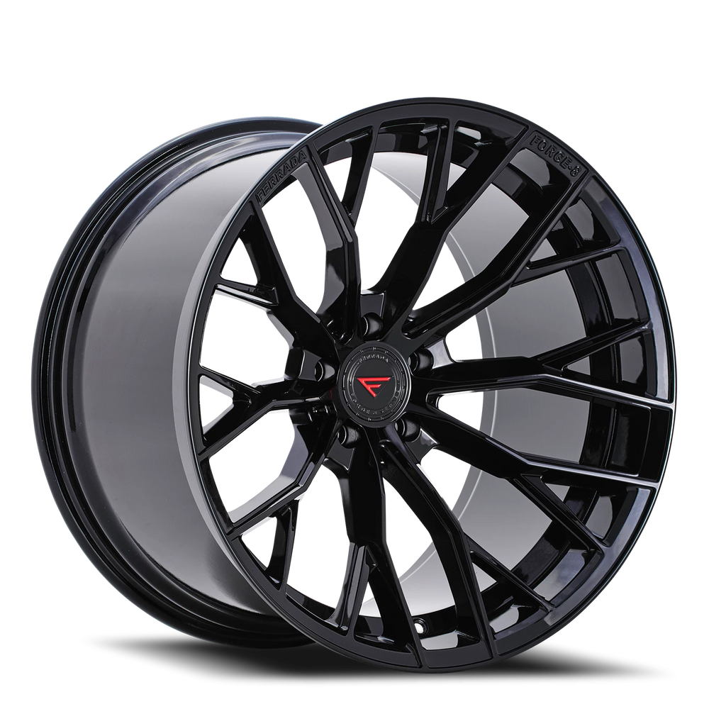 Ferrada FR9 OB 20x9 +20 5x120mm 74.1mm Obsidian Black - Ferrada Wheels FR92095120OB20