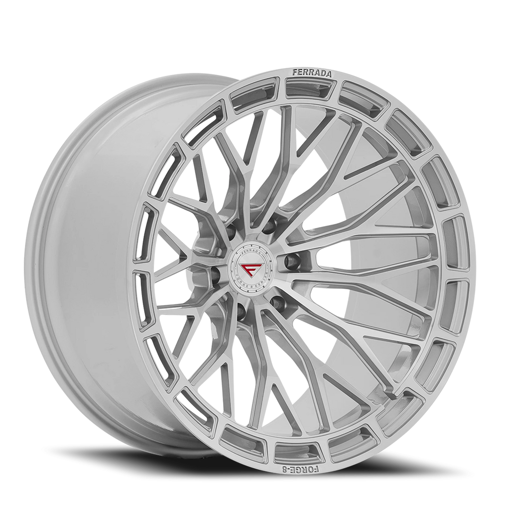Ferrada FTR12 MS 22x10 -18 6x135mm 87.1mm Machined Silver - Ferrada Wheels FTR1222106135MS-18