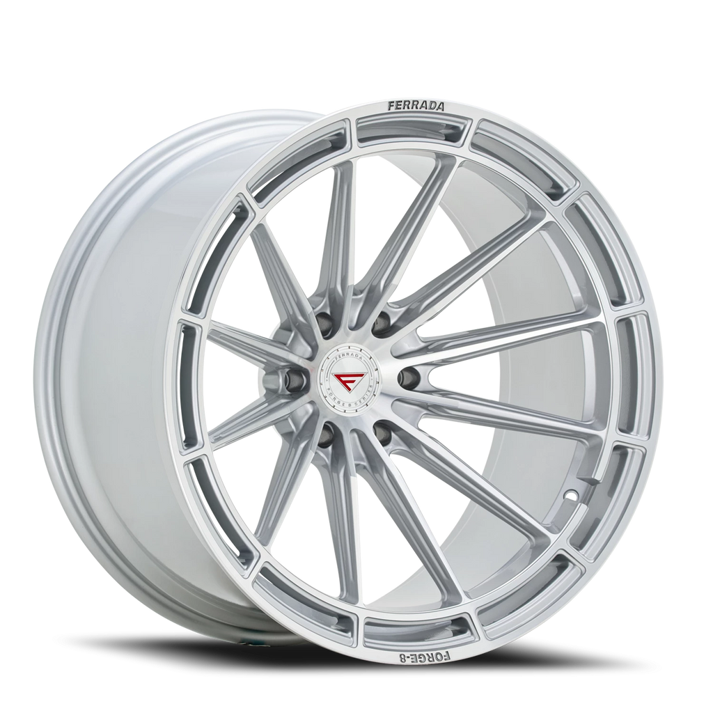 Ferrada FTR14 MS 20x10 -18 6x139.7mm 106.1mm Machined Silver - Ferrada Wheels FTR1420106139MS-18