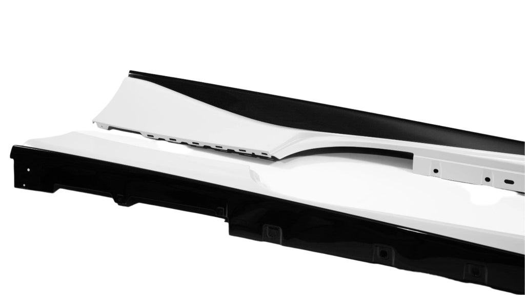 Ferrari 488 OEM Side Skirt Replacement - Black Ops Auto Works