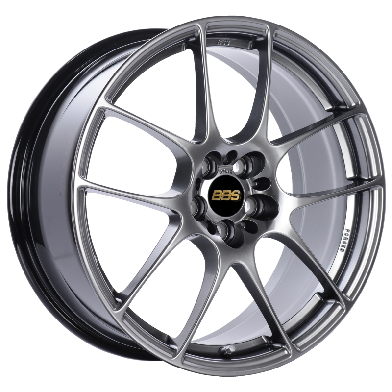 BBS RF 18x8 5x112 ET45 Diamond Black Wheel -82mm PFS/Clip Required-Wheels - Forged-BBS