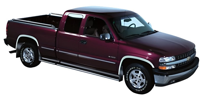 PUT97102-Putco 88-98 Chevrolet CK / Silverado (Incl Sportside) - Full w/o Flares Stainless Steel Fender Trim-Exterior Trim-Putco