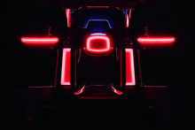 Load image into Gallery viewer, KUR2910-Kuryakyn Tracer LED Taillight Red Lens With License Light-Brackets-Kuryakyn