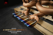Load image into Gallery viewer, Lamborghini Aventador LP 700-4 F1 High Pitch Titanium Signature Series Exhaust System - Fi Exhaust LM-700F1TI-CBV + TIP-700F1