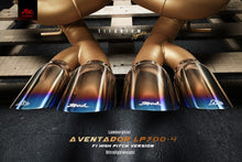 Load image into Gallery viewer, Lamborghini Aventador LP 700-4 F1 High Pitch Titanium Signature Series Exhaust System - Fi Exhaust LM-700F1TI-CBV + TIP-700F1
