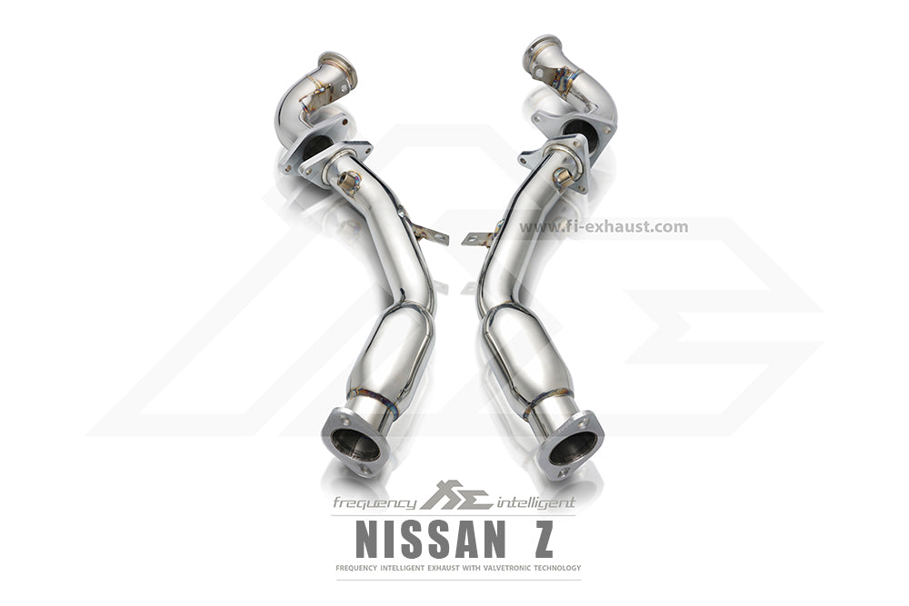 Nissan Z Exhaust System - Fi Exhaust NI-RZ34-CBE + TIP63127S*2 + ACT-BN*2 + R2016OL + OBD-CAB-BNE