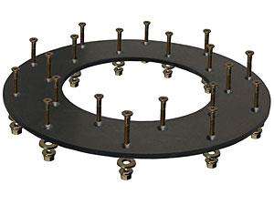 Fidanza Fidanza 9in Friction Kit (20 Holes)
