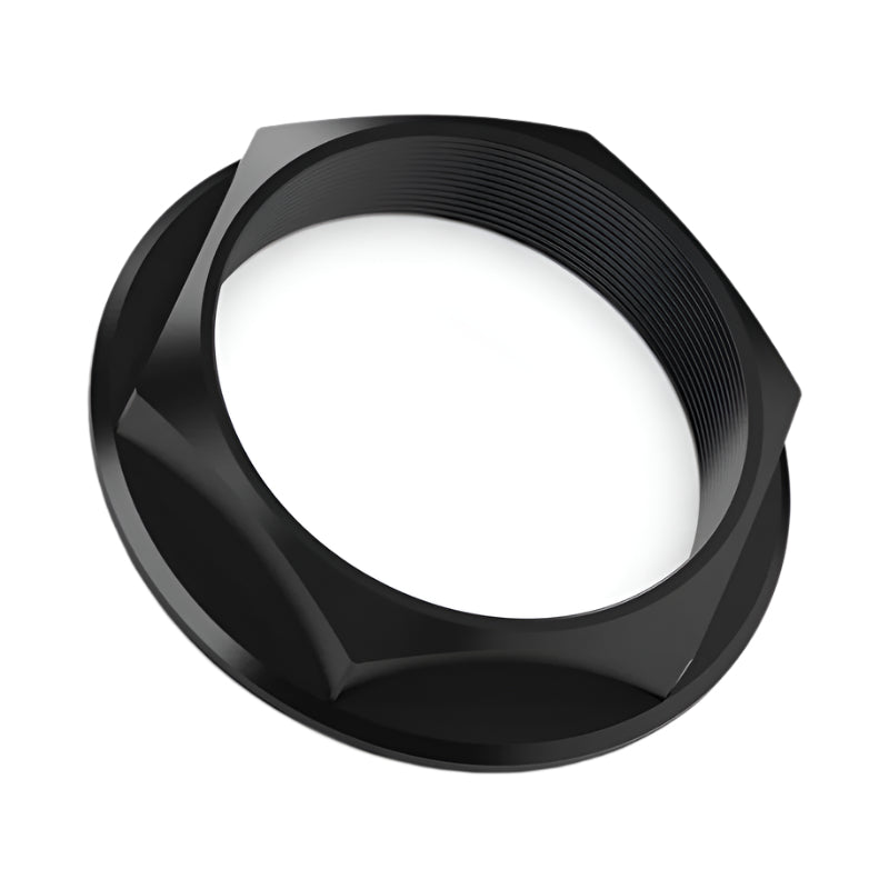 Super Touring Nut V2 Anodized Black w/ Satin Clear - Single - fifteen52 FFT52-ST-NUT-V2-BLACK