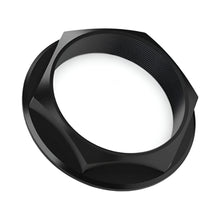 Load image into Gallery viewer, Super Touring Nut V2 Anodized Black w/ Satin Clear - Single - fifteen52 FFT52-ST-NUT-V2-BLACK