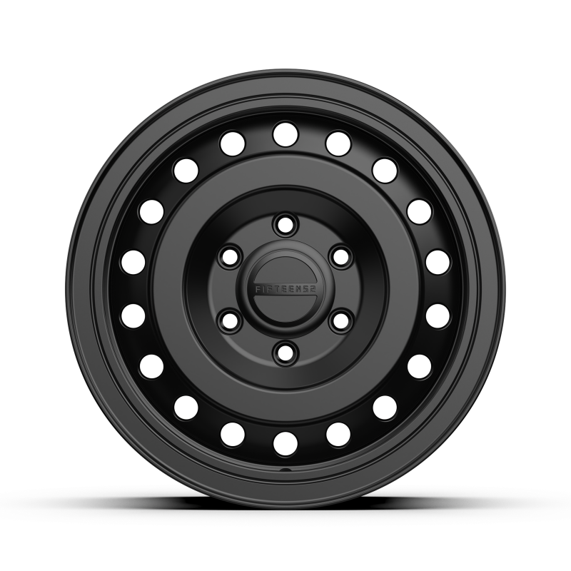 fifteen52 Neito HD 17x8 5x130 ET35 Asphalt Black wheel front view