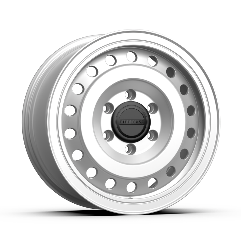 fifteen52 Neito HD 17x8 6x130 ET38 Radiant Silver wheel front view