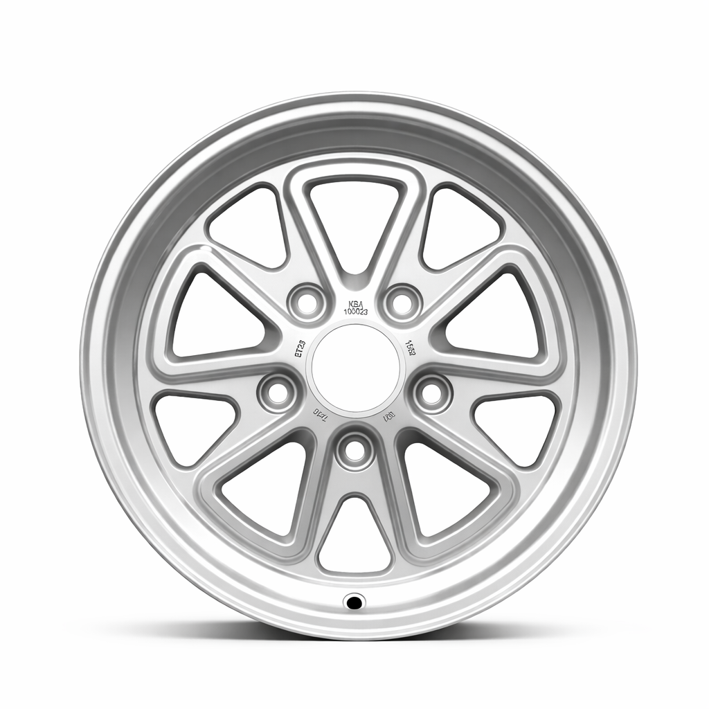 fifteen52 Outlaw 001 Satin Silver wheel full view