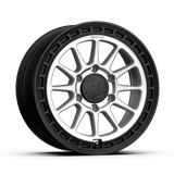 fifteen52 Range HD 17x8.5 6x139.7 0mm ET 106.2mm Center Bore Machined Clear/Gloss Black Wheel