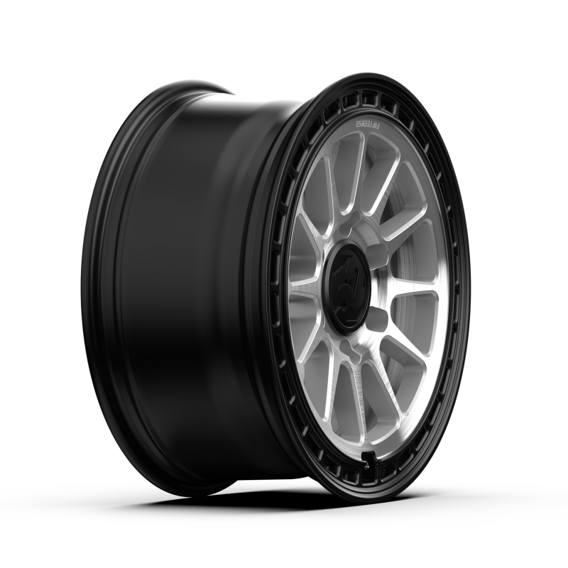fifteen52 Range HD machined clear gloss black truck wheel with 6x139.7 bolt pattern