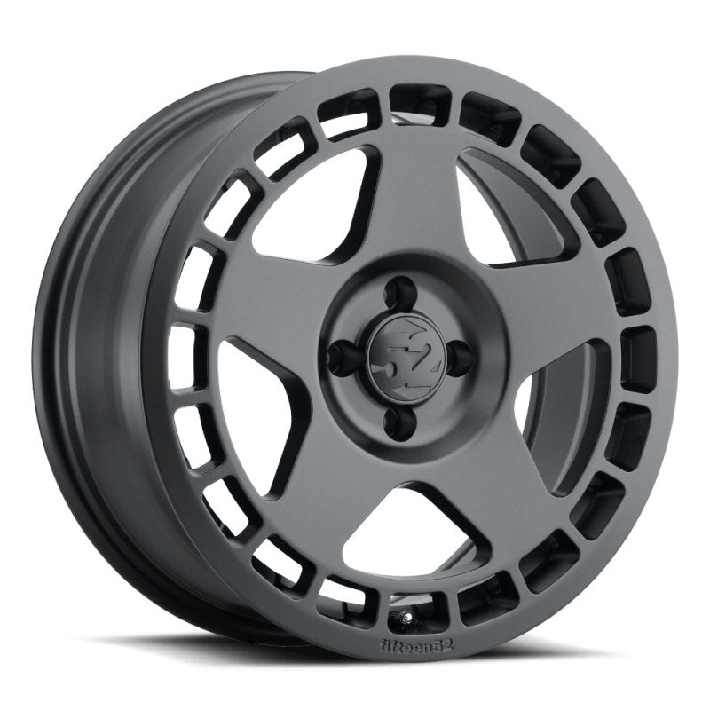 fifteen52 Turbomac 17x7.5 4x108 42mm ET 63.4mm Center Bore Asphalt Black Wheel - Black Ops Auto Works