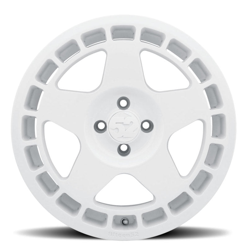 fifteen52 Turbomac 17x7.5 4x108 42mm ET 63.4mm Center Bore Rally White Wheel - Black Ops Auto Works