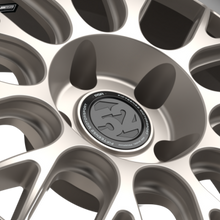 Load image into Gallery viewer, White Gold finish and center bore detail
