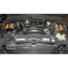Load image into Gallery viewer, K&amp;N 71-1557 Blackhawk induction intake system kit contents flat lay - filter, tube, and hardware