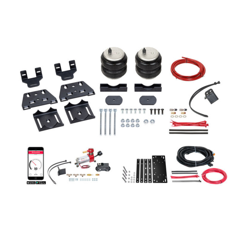 Firestone 24-25 Toyota Tacoma 4WD Only Ride-Rite AIO Wireless Air Helper Spring Kit (W217602894) Firestone FIR2894