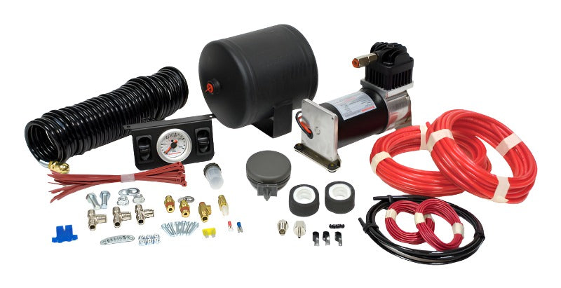 Firestone Air-Rite Air Command II Heavy Duty Air Compressor Kit w/Dual Pneumatic Gauge (WR17602168) - Black Ops Auto Works