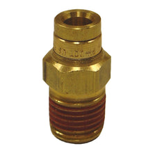 Load image into Gallery viewer, Firestone Male Connector 1/4in. Push-Lock x 1/4in. NPT Brass Air Fitting - 2 Pack (WR17603463) - Black Ops Auto Works