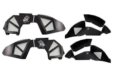 Load image into Gallery viewer, Fishbone Offroad 2018+ Jeep Wrangler JL Front/Rear Set of 4 Aluminum - Blk Powdercoat Inner Fenders - Black Ops Auto Works