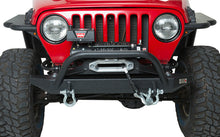 Load image into Gallery viewer, Fishbone Offroad 97-06 Jeep Wrangler TJ Rubicon Front Bumper W/Winch Guard - Blk Textured Powdercoat - Black Ops Auto Works