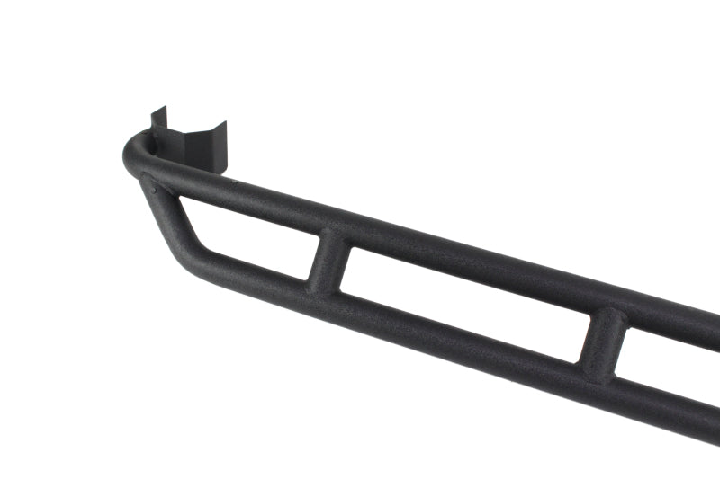 Fishbone Offroad 07-18 Jeep JK 4 Door Wrangler JK Steel Rock Sliders - Blk Textured Powdercoat - Fishbone Offroad FBOFB23009