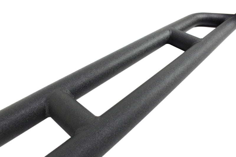 Fishbone Offroad 07-18 Jeep JK 4 Door Wrangler JK Steel Rock Sliders - Blk Textured Powdercoat - Fishbone Offroad FBOFB23009